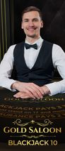 Gold Saloon Blackjack 10